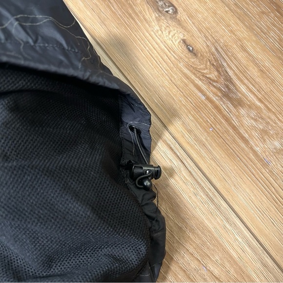 RipnDip black cat Nermal anorak windbreaker jacket hooded size large skater punk - Picture 7 of 11